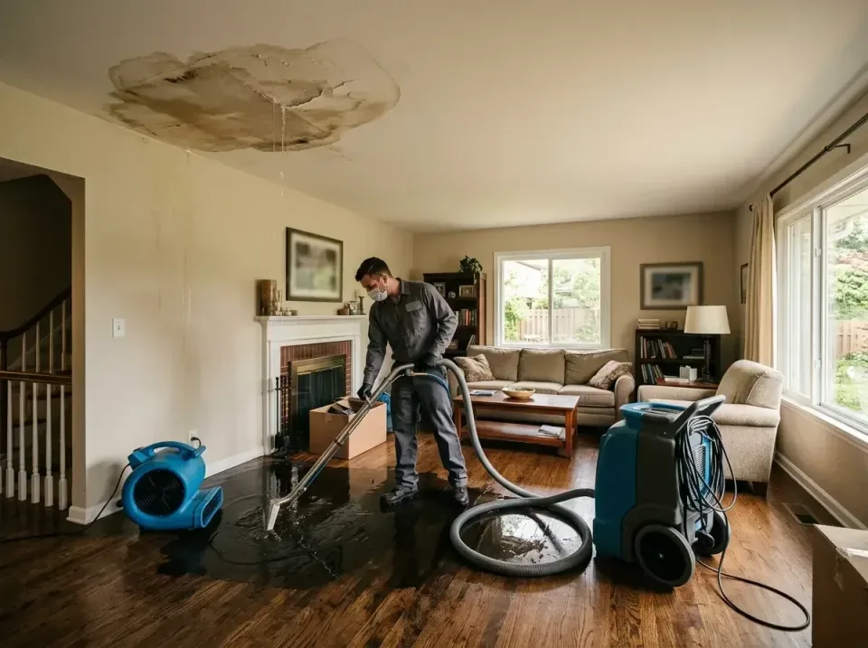 attic-pipe-burst-ceiling-drip-008 — frequently asked questions, Water Damage Restoration & Carpet Care in Eufaula, AL